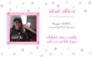 Blogger Kerri on the Canadian Prairies reviews smartCRUTCH
