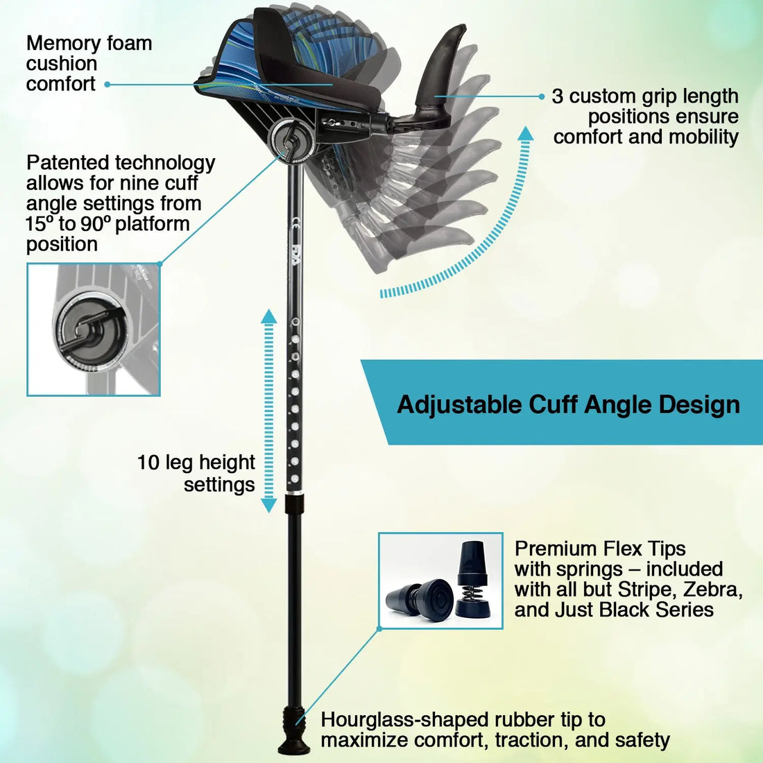 smartCRUTCH Adjustability