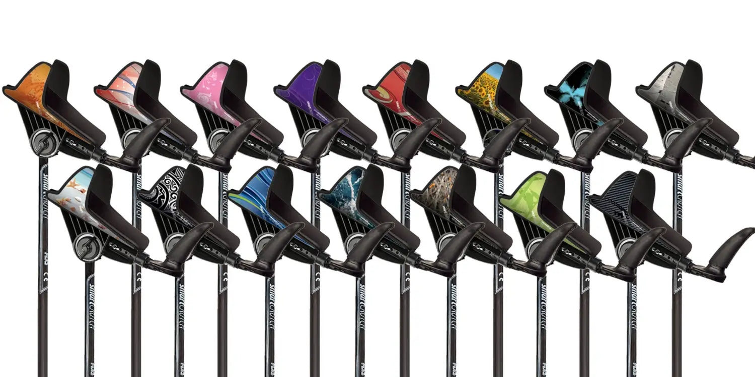 smartCRUTCH display variety of crutch designs