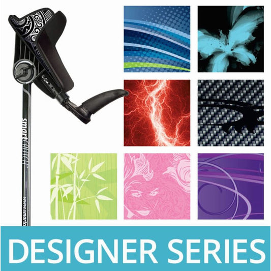 Forearm Crutches Designer Series - 11 Artistic Designs
