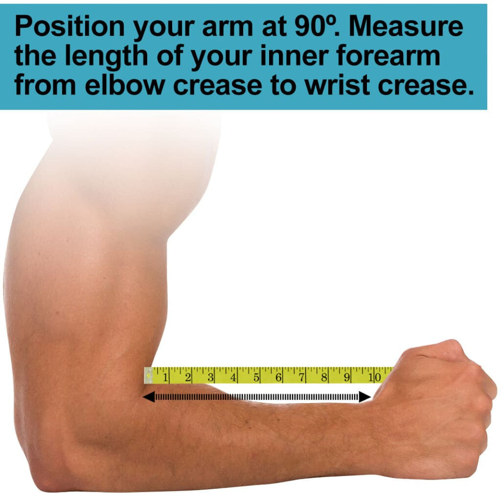 Forearm Crutches Just Black - no graphics on cuff (height