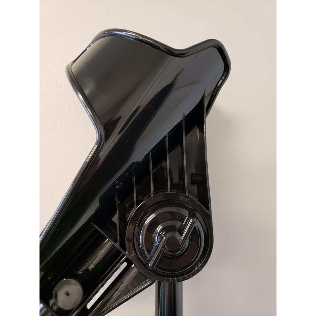 Forearm Crutches Just Black - no graphics on cuff (height