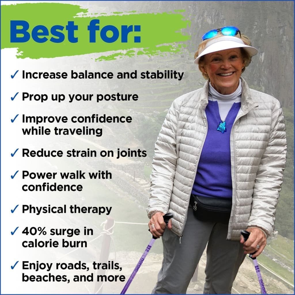 Nordic Walking Poles York Nordic Motivator Big & Tall