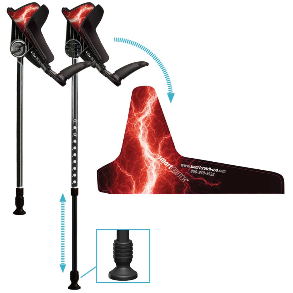 Accessories smartCRUTCH (Interchangeable) Static Skins