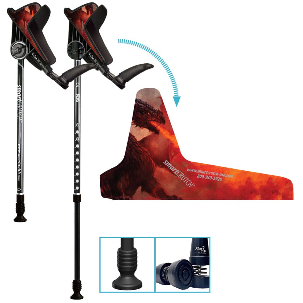 Accessories smartCRUTCH (3M Permanent) Skins (Does