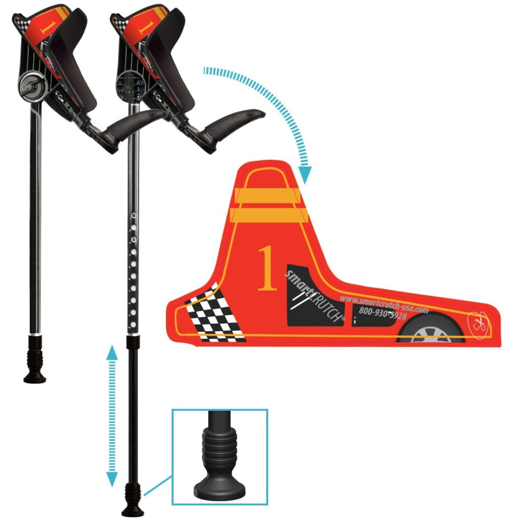 Accessories smartCRUTCH (3M Permanent) Skins (Does