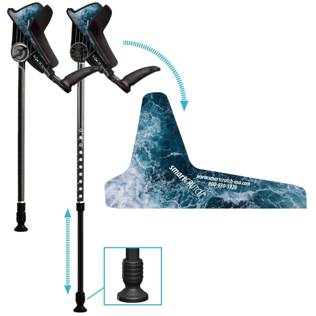 Accessories smartCRUTCH (3M Permanent) Skins (Does