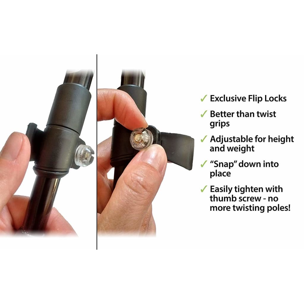 Nordic Walking Poles York Nordic Ultralight Folding Walking