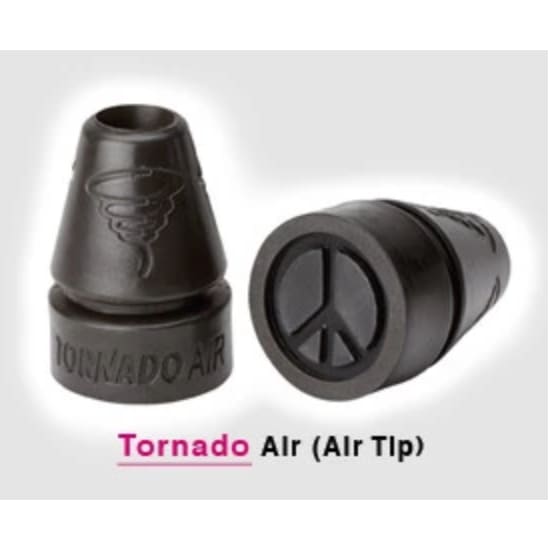 NEW Fetterman Tornado AIR Fatigue-Reducing Wet-Slip Resistance Crutch Tips  - Fits ALL Models (PAIR)