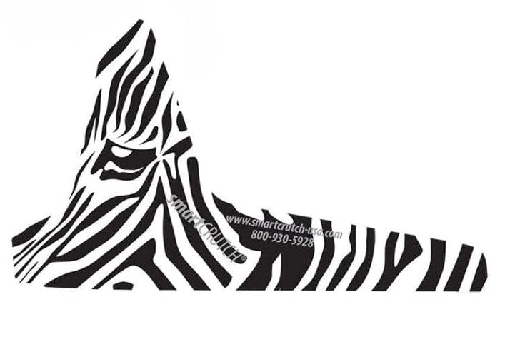 Zebra Print on smartCRUTCH Cuff