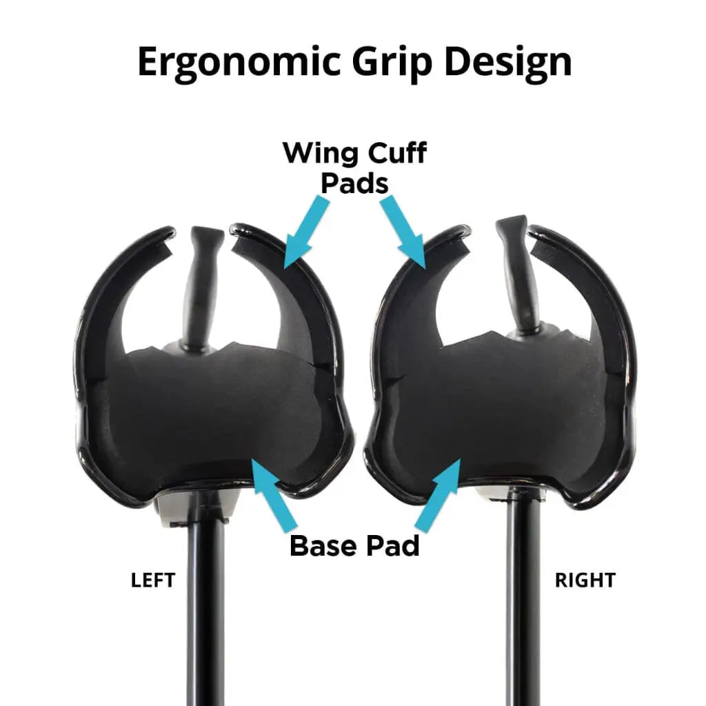 Wing Cuff Pads on smartCRUTCH