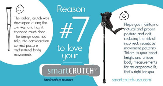 Top 10 Reasons to Love Your smartCRUTCH - Reason #7