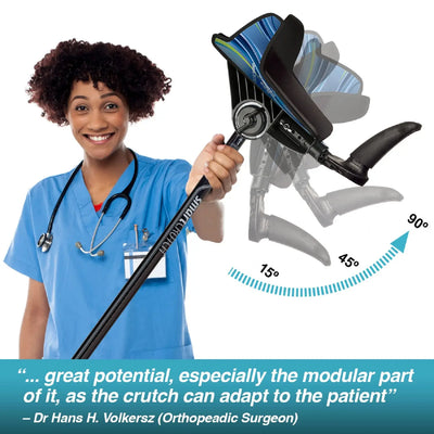 What's the difference between Gutter Crutches, Loftstrand Crutches, and Smart crutches?