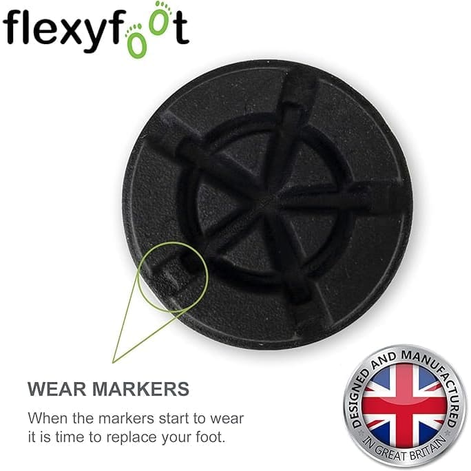 Replacement Tips Flexyfoot Replacement Crutch and Walking