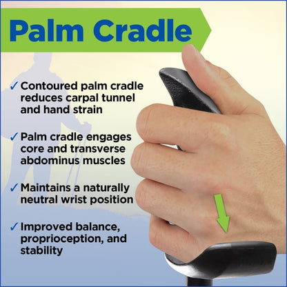 Motivator Big & Tall Walking Poles for Balance and Rehab