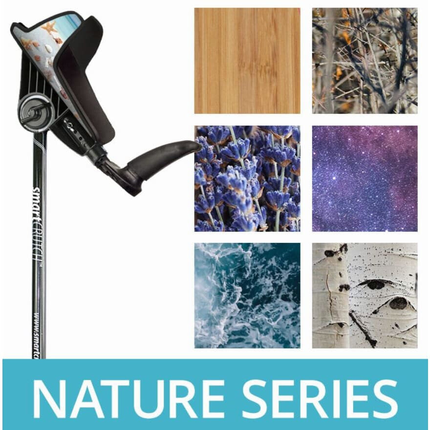 Forearm Crutches Nature Series - 8 Designs (height