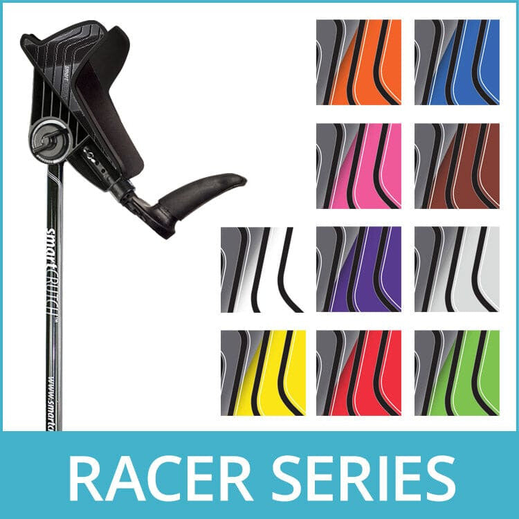 Forearm Crutches Racer Series - 11 Colors (height