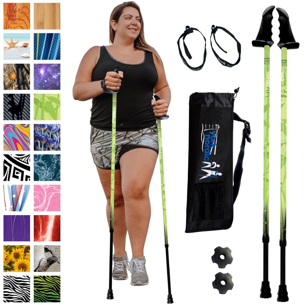 Nordic Walking Poles York Nordic Motivator Big & Tall