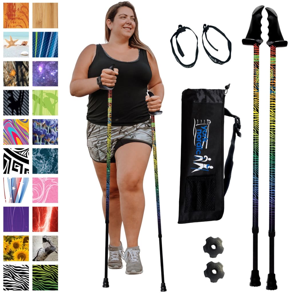 Nordic Walking Poles York Nordic Motivator Big & Tall