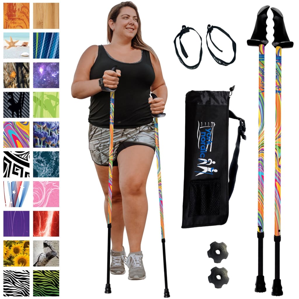 Nordic Walking Poles York Nordic Motivator Big & Tall