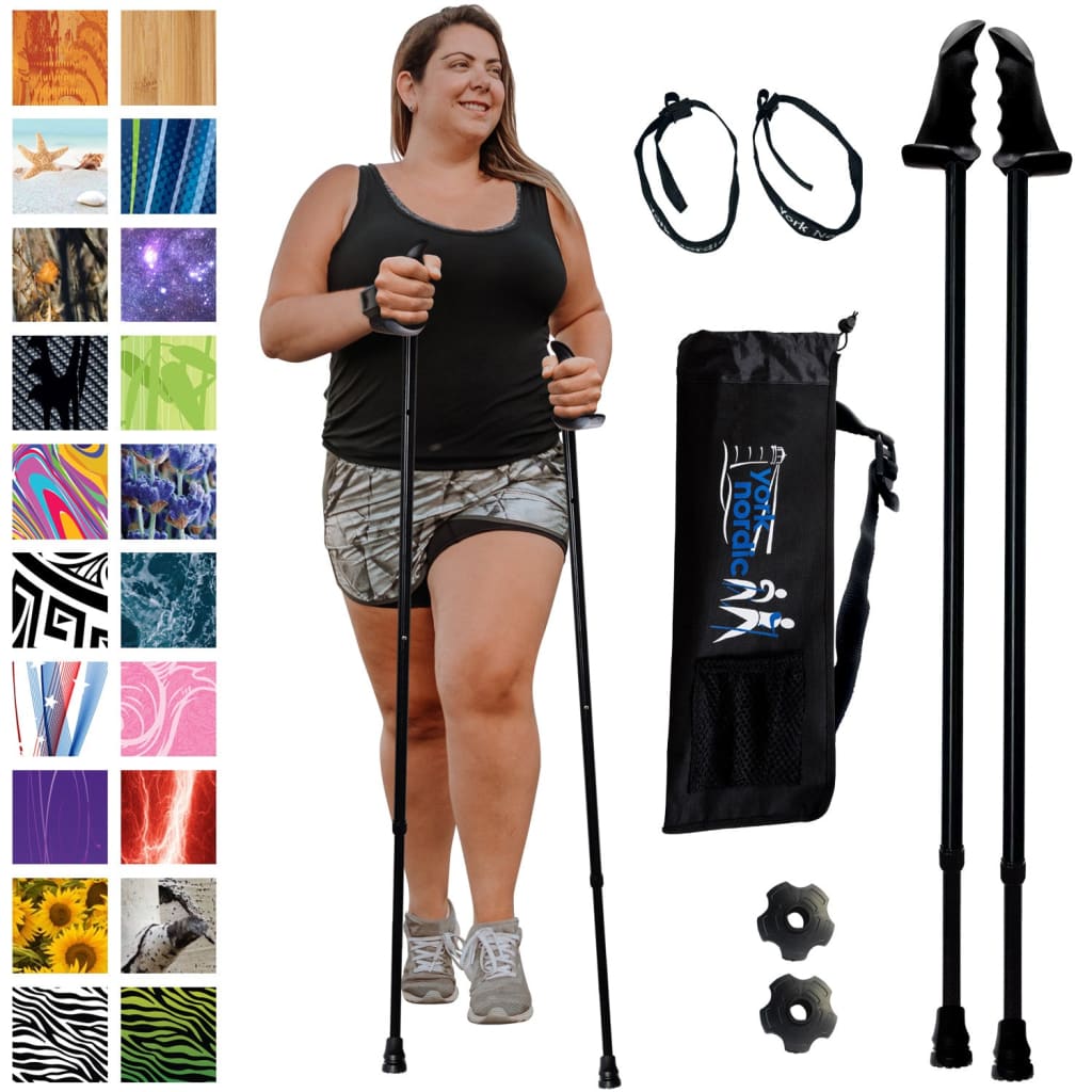 Nordic Walking Poles York Nordic Motivator Big & Tall