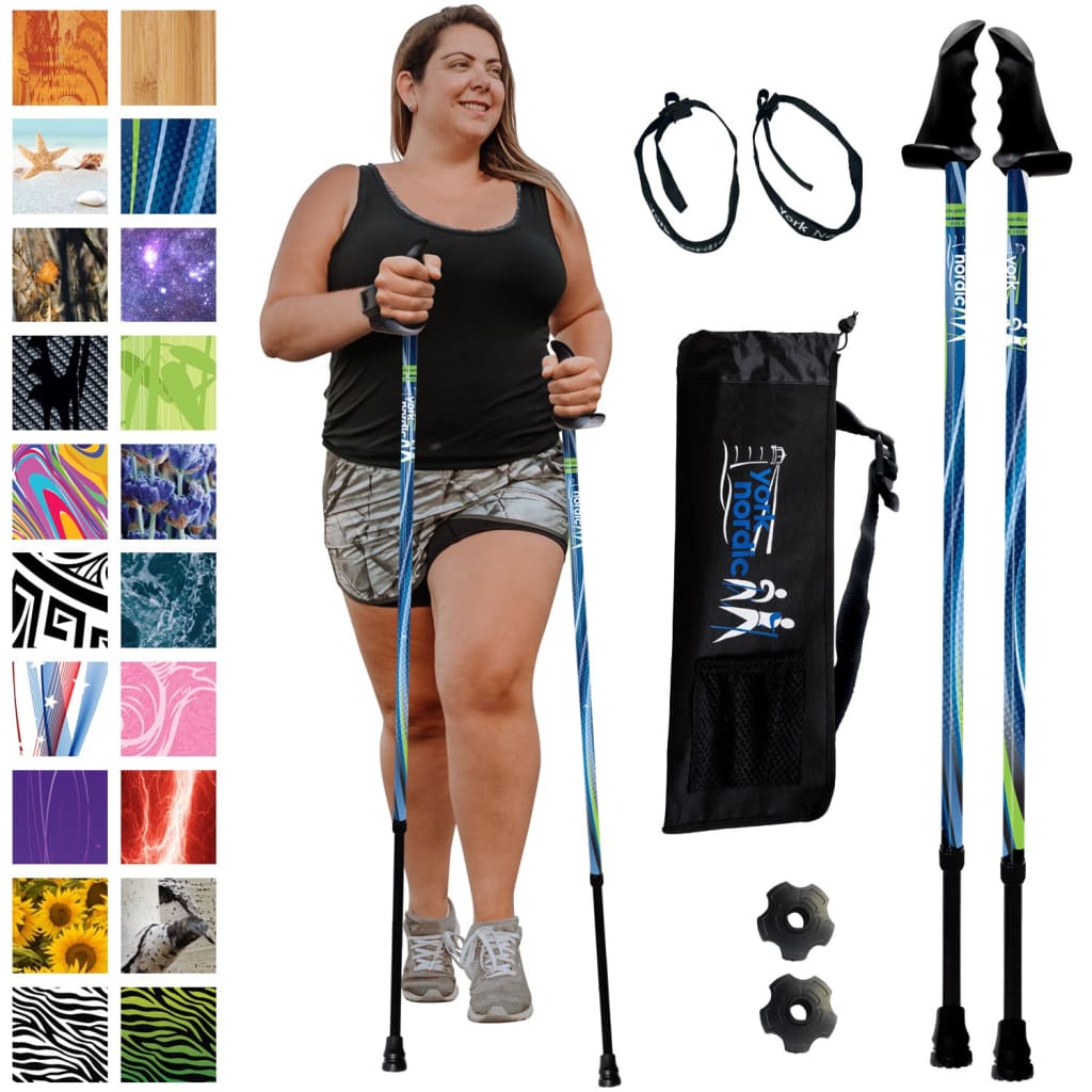 Nordic Walking Poles York Nordic Motivator Big & Tall