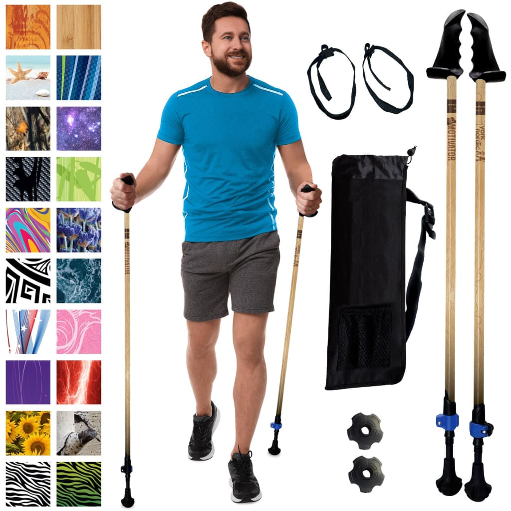Nordic Walking Poles York Nordic Motivator Walking Poles