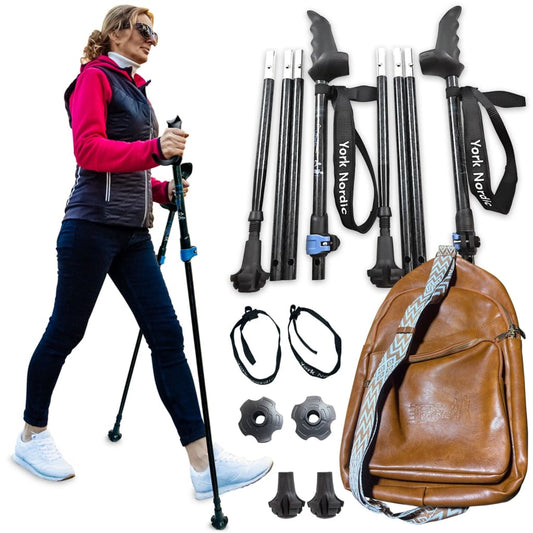 Walking Poles York Nordic Swift Connect Travel Poles