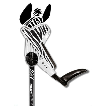 Forearm Crutches Zebra Series (height